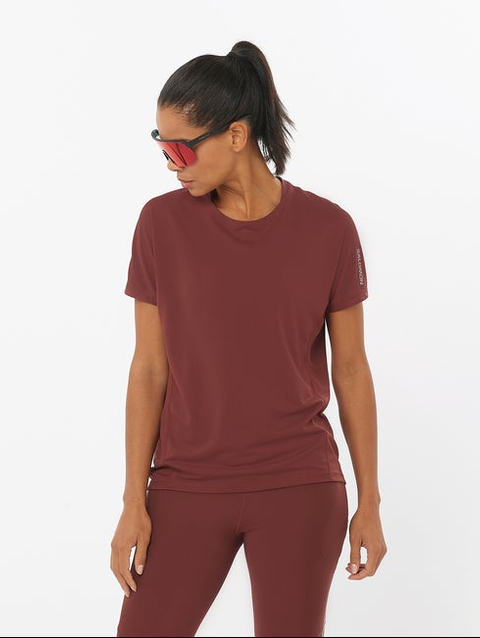 SENSE AERO Women's Short Sleeve T-Shirt RUM RAISIN