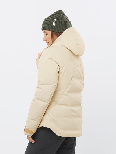 ALPENFLOW DOWN Women's Hooded Down Jacket TURTLEDOVE