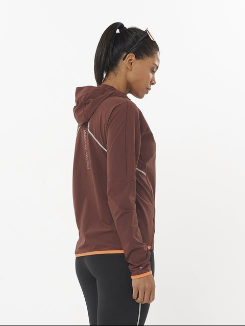 SENSE AERO HYBRID Women’s Half Zip Midlayer RUM RAISIN