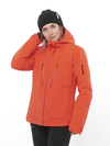 BRILLIANT Women's Insulated Jacket Hoodie CHERRY TOMATO