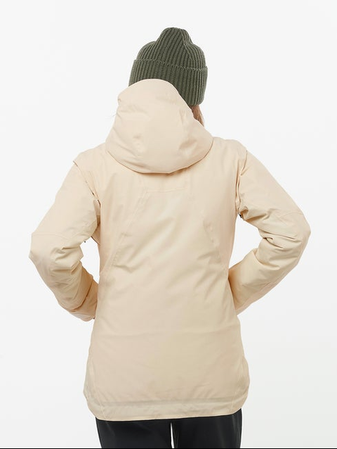 BRILLIANT Women's Insulated Jacket Hoodie TURTLEDOVE