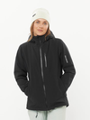 HIGHLAND Women's Insulated Hooded Jacket DEEP BLACK