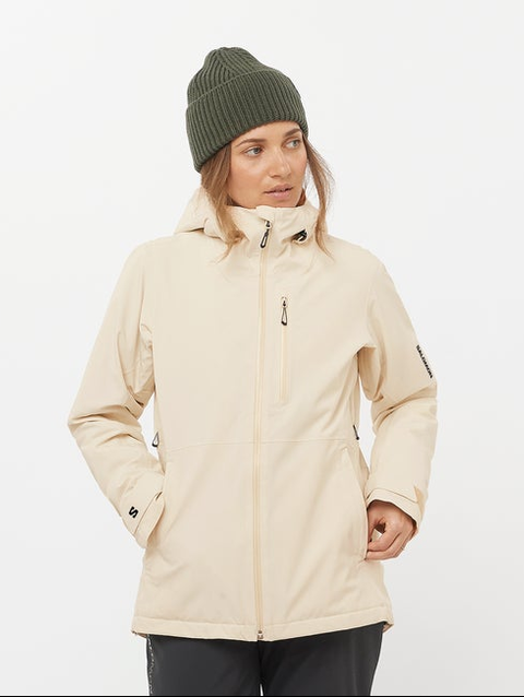 HIGHLAND Women's Insulated Hooded Jacket TURTLEDOVE