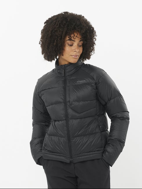 OUTLINE DOWN Women's Down Jacket DEEP BLACK