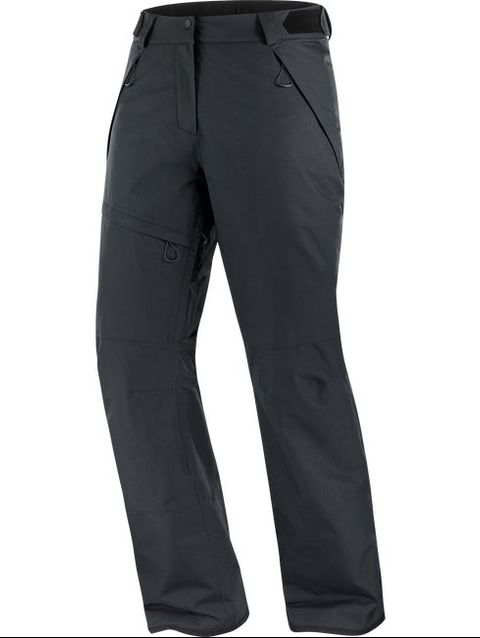 BASHLEY PUFF Women’s Ski Pants DEEP BLACK