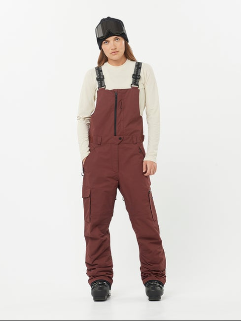 BASHLEY Women’s Ski Pants RUM RAISIN