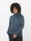 OUTLINE WARM Women's Midlayer Jacket Hoodie Midnight Navy