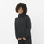 OUTLINE WARM Women's Midlayer Jacket Hoodie DEEP BLACK