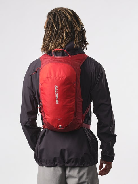 TRAILBLAZER 10 Unisex Hiking Bag RED DAHLIA / HIGH RISK RED