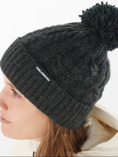 IVY BEANIE Women - Unisex Beanie DEEP BLACK