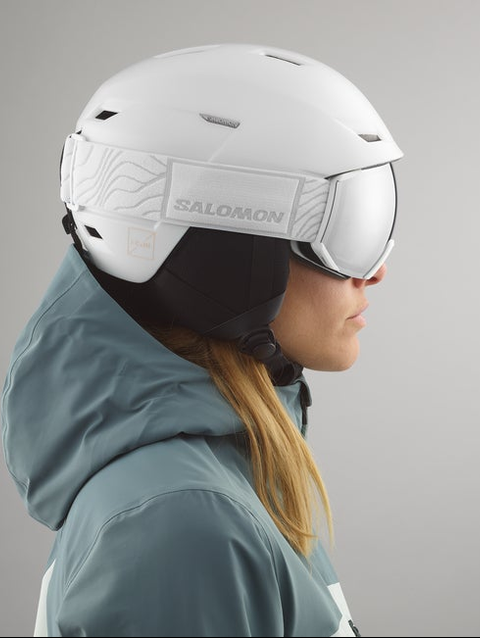 ICON LT ACCESS Women's Helmet White