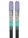 STANCE 84 (and M11) Women's All-Mountain Ski Package Black / Aruba Blue / Patrician Purple