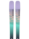 STANCE 84 Women's All-Mountain Skis Black / Aruba Blue / Patrician Purple