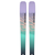 STANCE 84 Women's All-Mountain Skis Black / Aruba Blue / Patrician Purple