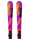 LUX M (and L6) Junior - Kids' All-Mountain Ski Package Rhodamine Red / Saffron / Black