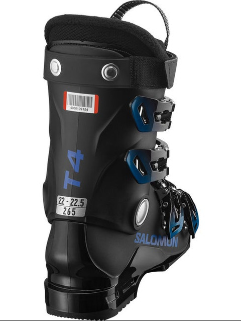 T4 Junior - Kids' All-Mountain Boots Black / Race Blue