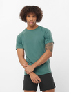 CROSS RUN Men's Short Sleeve T-Shirt North Atlantic