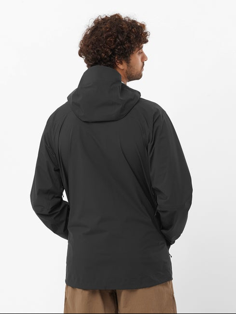 OUTERPATH PRO 2.5L Men's Shell Jacket DEEP BLACK