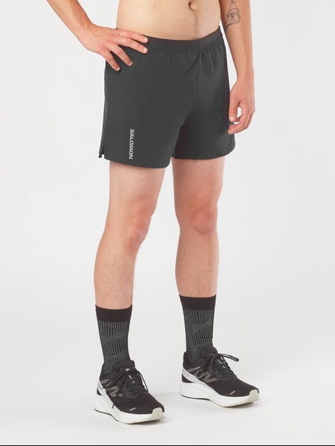 CROSS 5" Men's Shorts DEEP BLACK