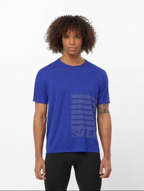 SENSE AERO GRAPHIC Men's Short Sleeve T-Shirt Surf The Web / RAINY DAY